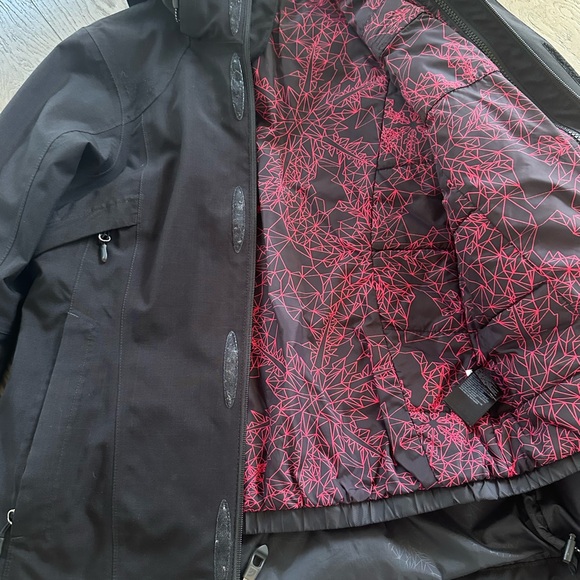 The North Face Black Jacket with Pink Accent women’s jacket size small - Picture 11 of 15